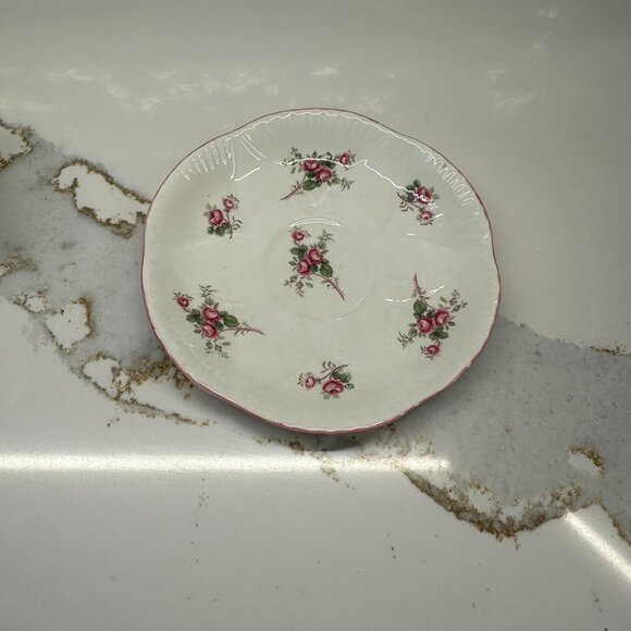 VTG SHELLEY England BRIDAL ROSE BONE CHINA TEA CUP & SAUCER COTTAGECORE FLORAL - Picture 2 of 8